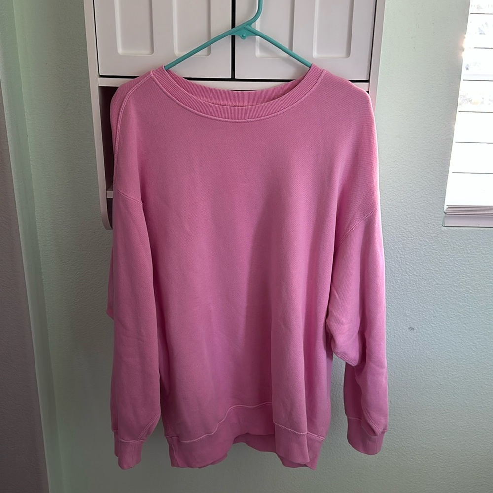 Elwood Vintage Pink Oversized Crewneck